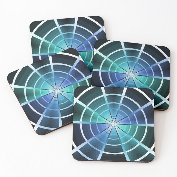 Item preview, Geometric Layout In Blues, Geometric Abstraction, Abstract Art designed and sold by DDJust4U.