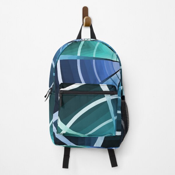 Item preview, Geometric Layout In Blues, Geometric Abstraction, Abstract Art designed and sold by DDJust4U.