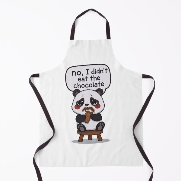 Item preview, Cute panda Denies Eating Chocolate with Evidence designed and sold by PluffyPanda.