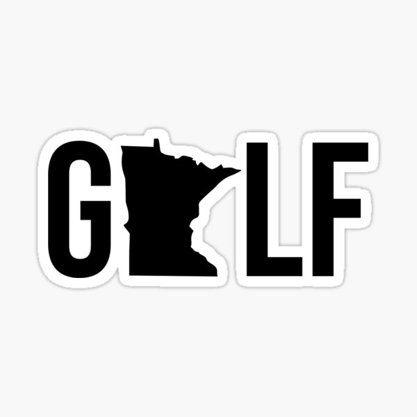 Minnesota Golf Sticker