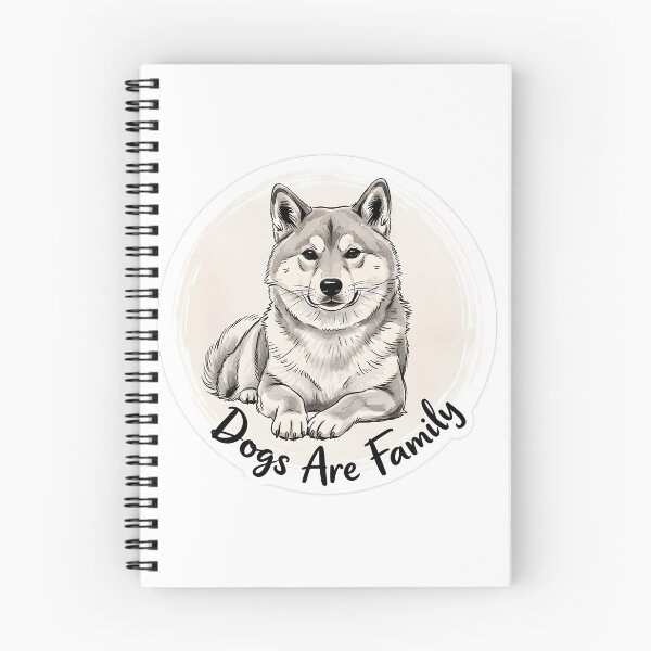 Item preview, Dogs Are Family Sticker Sumi-e Ukiyo-e Watersplash ink Art designed and sold by blacksealstudio.