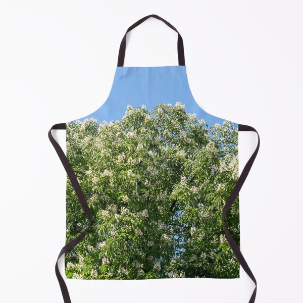 Item preview, Blooming Chestnut Trees Against Clear Sky designed and sold by Georgia Mizuleva.