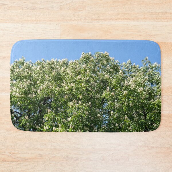 Item preview, Blooming Chestnut Trees Against Clear Sky designed and sold by Georgia Mizuleva.
