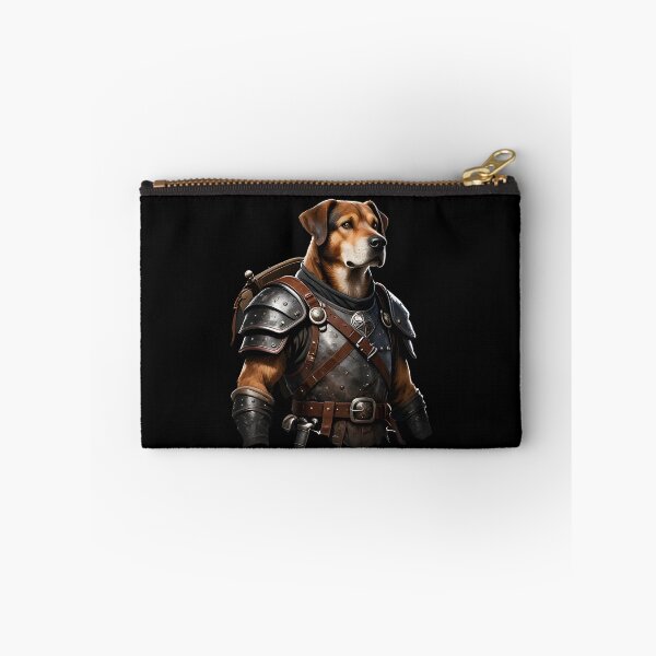 Item preview, rpg dog dog adventurer with leather armor designed and sold by Uglyandcute.