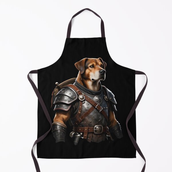 Item preview, rpg dog dog adventurer with leather armor designed and sold by Uglyandcute.