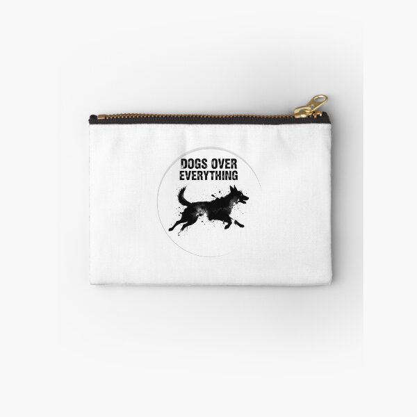Item preview, Dog Lover Forever Sticker Sumi-e Ukiyo-e Watersplash ink Art designed and sold by blacksealstudio.