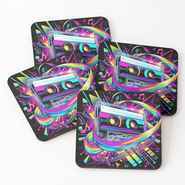 Item preview, 90s Taste The Cassette Rainbow designed and sold by Wondergirl Wanderings.