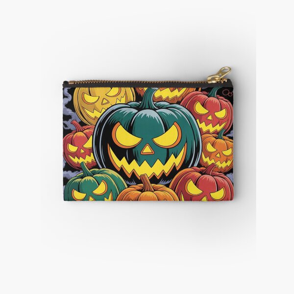 Item preview, colorful pumpkin ghosts Jack o lantern Halloween fun designed and sold by tkhrbika.