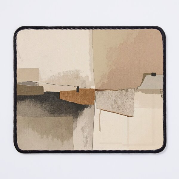 Item preview, Constructed Silence: Modern Minimalist Collage Abstract designed and sold by Cozyartsss.