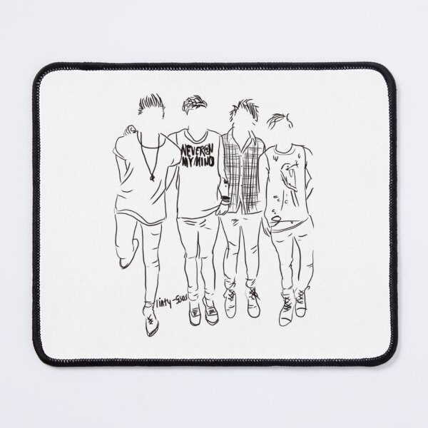 Item preview, Outlines Tumblr 5sos-01 designed and sold by boothdk.