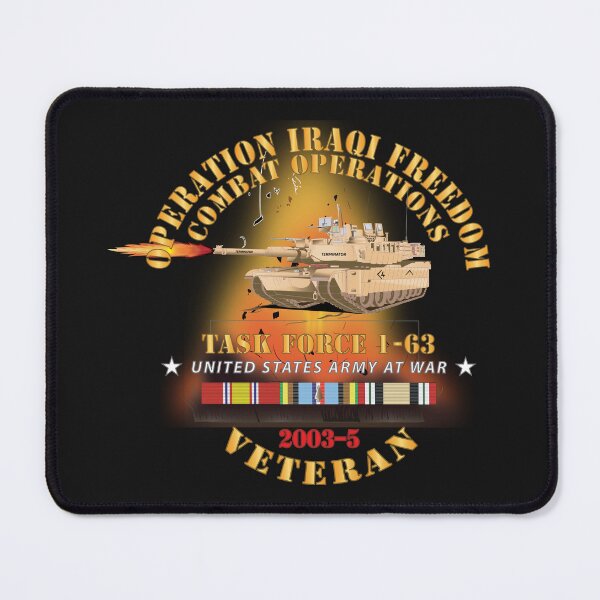 Item preview, Army - Task Force 1-63 - OIF - 2003-5 w IRAQ SVC X 300 designed and sold by Military Insignia Products.