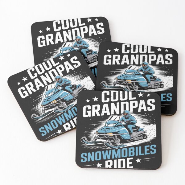 Item preview, Cool Grandpas Ride Snowmobiles Snowmobile Dad Grandpa designed and sold by BlueCreator-inc.