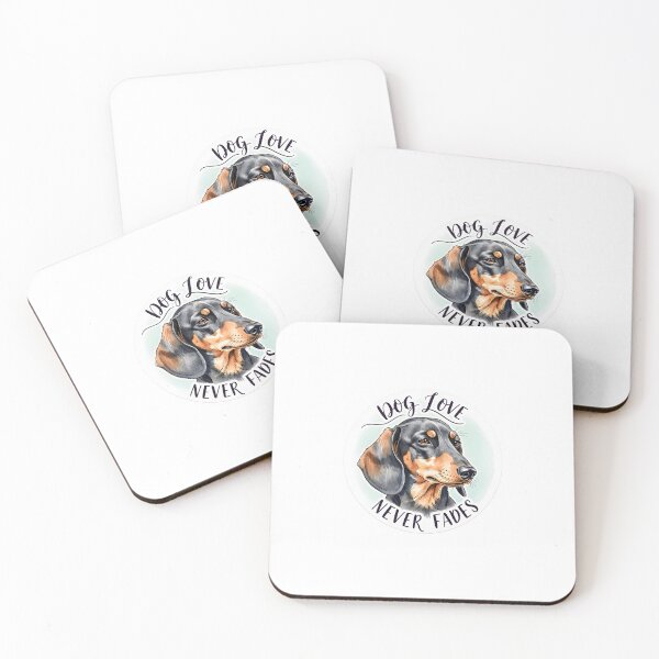 Item preview, Dog Love Never Fades Sticker Sumi-e Ukiyo-e Watersplash ink Art designed and sold by blacksealstudio.