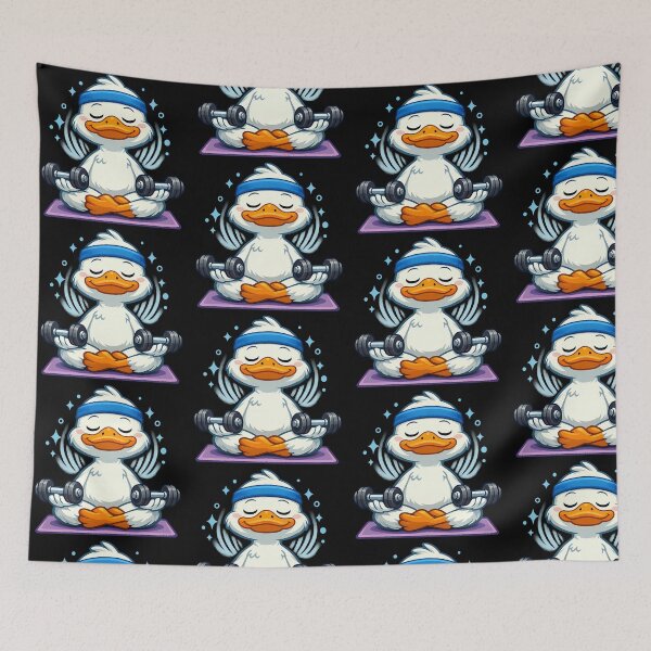 Item preview, Zen Duck Workout Balance designed and sold by TeeTimeTreasure.