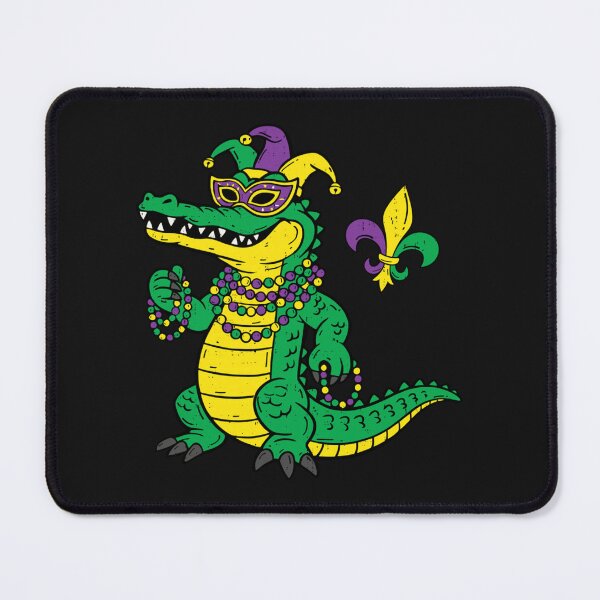 Item preview, Mardigator Mardi Gras Alligator Jester Beads  designed and sold by HilpertChelsey.