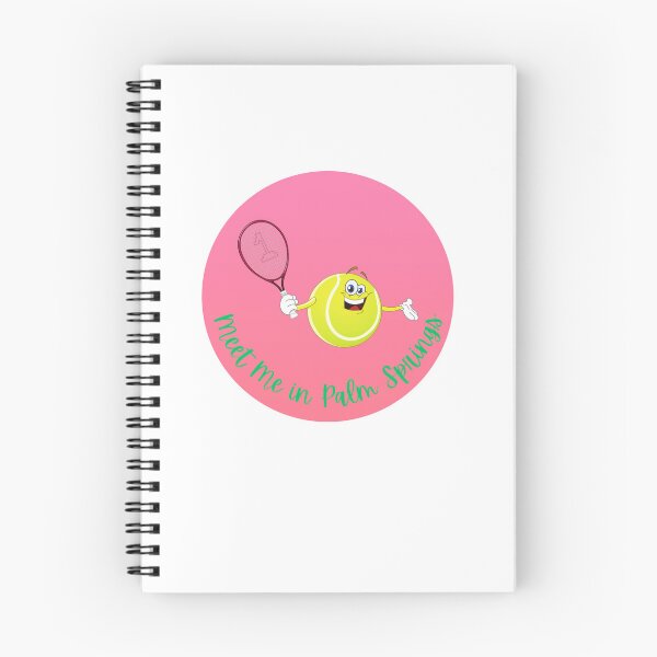 Item preview, Gift for a Tennis Fan, Gift for a Tennis Player, Gift for a Tennis Fan.  Meet Me in Palm Springs, CA designed and sold by ShrimpAndGrits.
