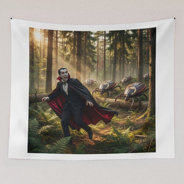 Item preview, Dracula Chased into the Sunlight by Ravenous Ticks designed and sold by Tridentulus.