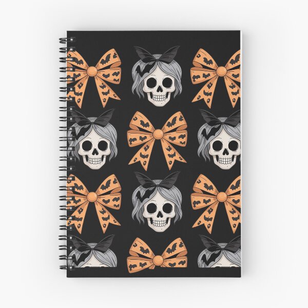 Item preview, Coquette Bow Halloween Spooky Season Skeleton Cute Women designed and sold by BlueCreator-inc.