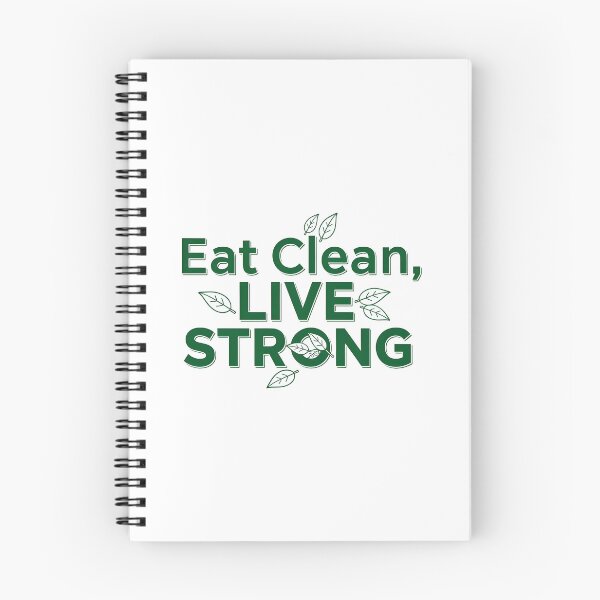 Item preview, eat clean designed and sold by Uglyandcute.