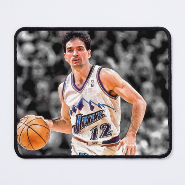 Item preview, John Stockton | Basketball | White retro designed and sold by LaurenceWiegand.