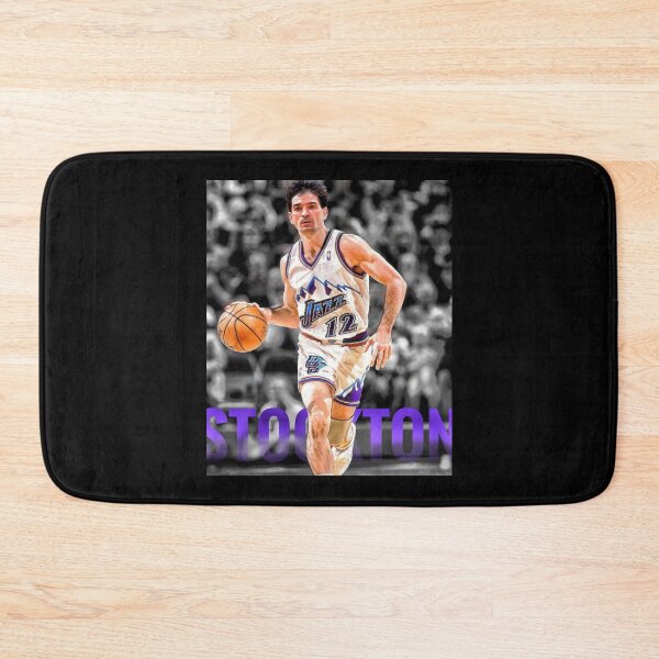 Item preview,  John Stockton | Basketball | White retro designed and sold by LaurenceWiegand.