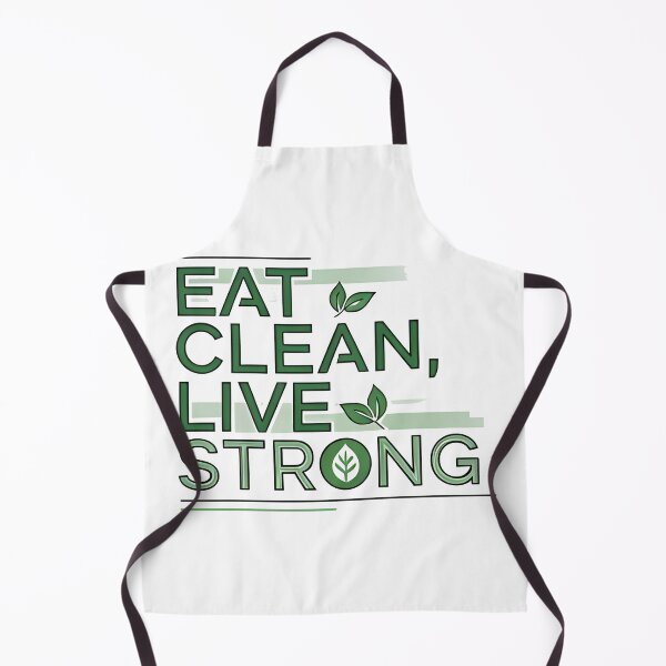 Item preview, eat clean Live Strong designed and sold by Uglyandcute.