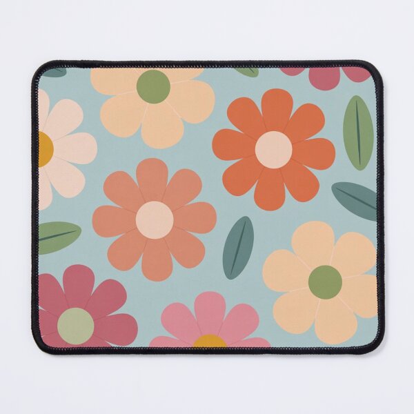 Item preview, Pastel Daisy Seamless Pattern – Scandinavian Floral Aesthetic designed and sold by CrystalCove11.