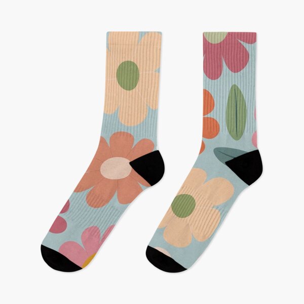 Item preview, Pastel Daisy Seamless Pattern – Scandinavian Floral Aesthetic designed and sold by CrystalCove11.