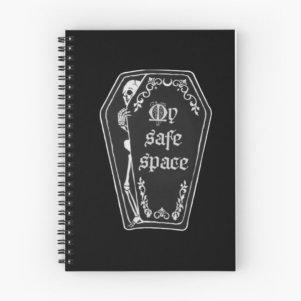 Item preview, My safe space funny coffin designed and sold by vibeygh0st.