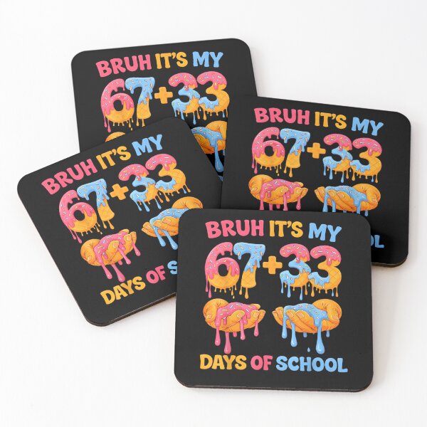 Item preview, Bruh Its My 67 + 33 Days of School Funny Drip Meme Boy Girl designed and sold by Juansustait.