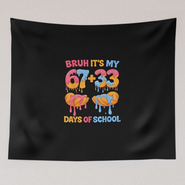 Item preview, Bruh Its My 67 + 33 Days of School Funny Drip Meme Boy Girl designed and sold by Juansustait.