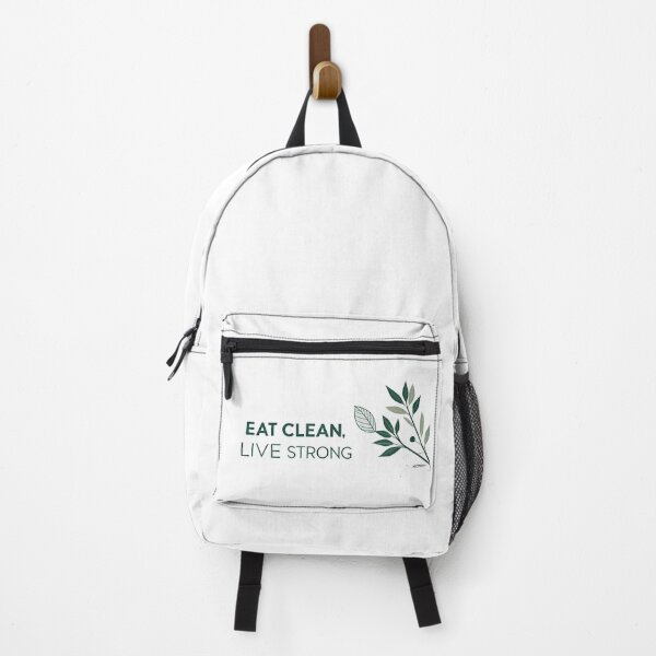 Item preview, eat clean Live Strong designed and sold by Uglyandcute.