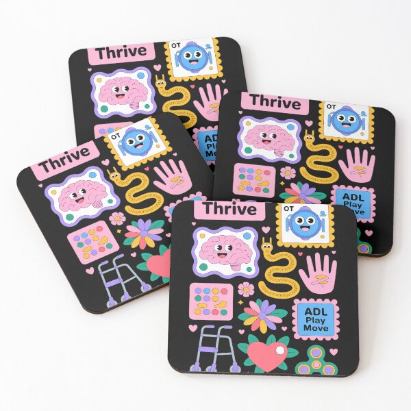 Item preview, Floral Occupational Therapy Therapist  designed and sold by skulmanlatucool.