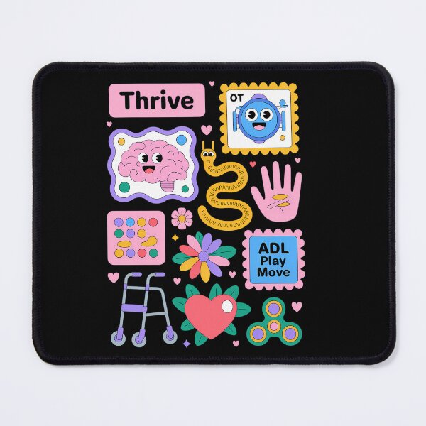Item preview, Floral Occupational Therapy Therapist  designed and sold by skulmanlatucool.