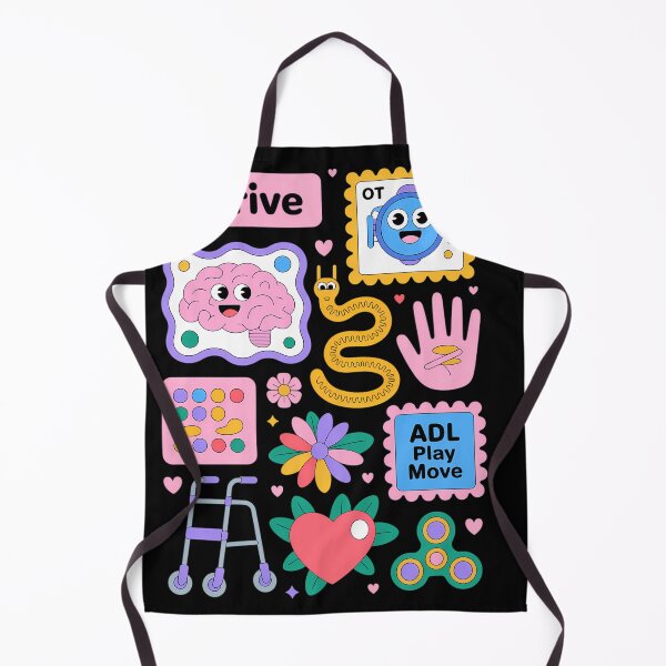 Item preview, Floral Occupational Therapy Therapist designed and sold by skulmanlatucool.