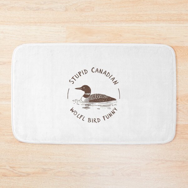 Item preview, Stupid Canadian Wolf Bird Absurd Creature Illustration designed and sold by Creations44.