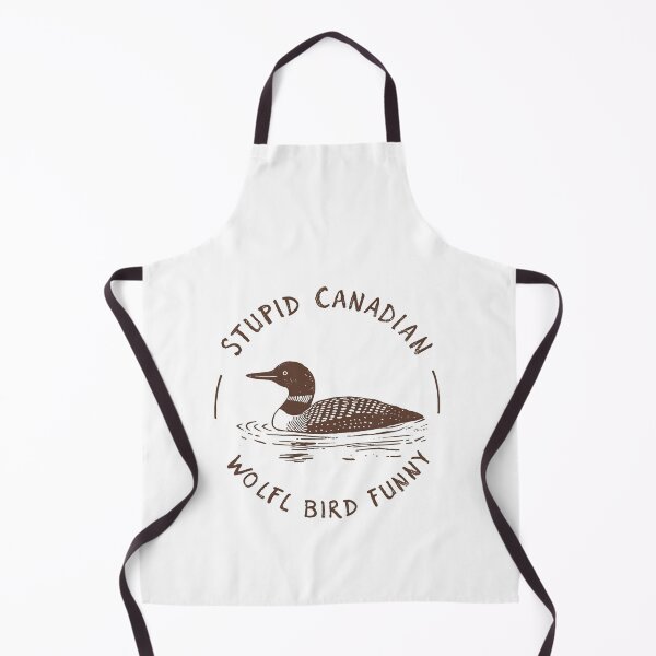 Item preview, Stupid Canadian Wolf Bird Absurd Creature Illustration designed and sold by Creations44.