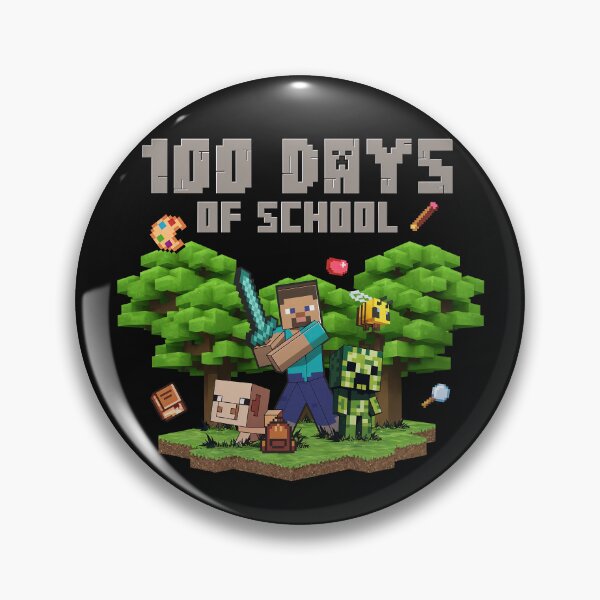 Item preview, 100 Days of School Gamer T-Shirt – Pixel Game Cartoon Kids Design designed and sold by thudoando.