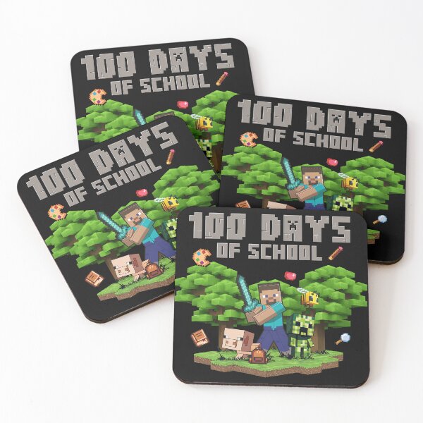 Item preview, 100 Days of School Gamer T-Shirt – Pixel Game Cartoon Kids Design designed and sold by thudoando.