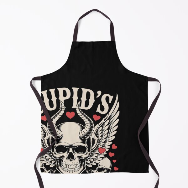 Item preview, Cupid's Worst Nightmare Skull Art valentine's day designed and sold by BlueCreator-inc.