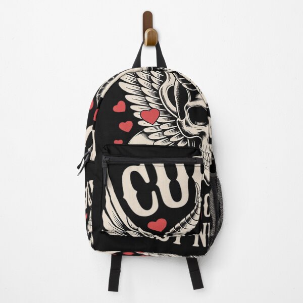 Item preview, Cupid's Worst Nightmare Skull Art valentine's day designed and sold by BlueCreator-inc.