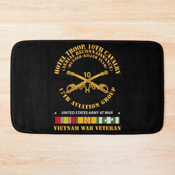 Item preview, Army - H Troop 10th Cav Regt - Hunter Kill w Cav Br - VN SVC designed and sold by Military Insignia Products.