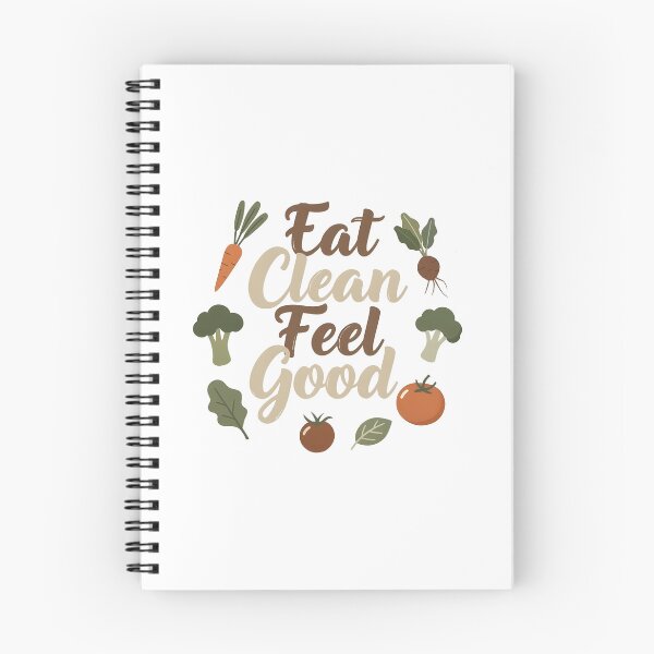Item preview, eat clean  Feel Good designed and sold by Uglyandcute.