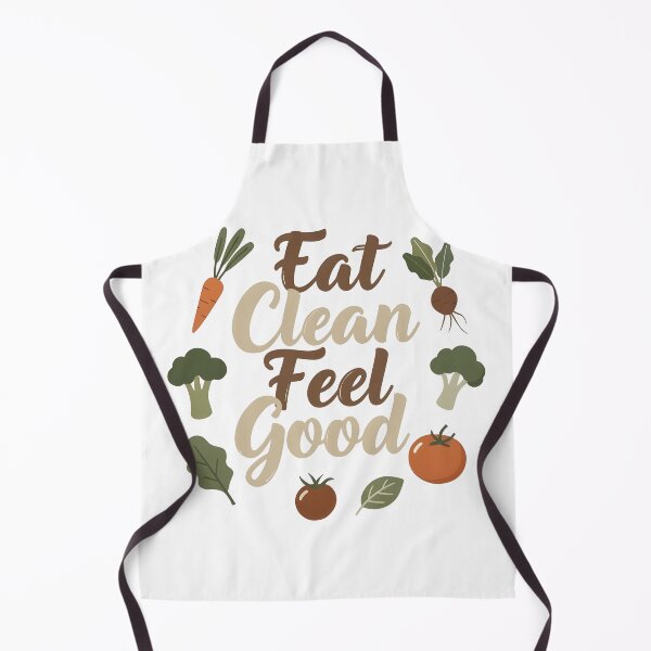 Item preview, eat clean  Feel Good designed and sold by Uglyandcute.
