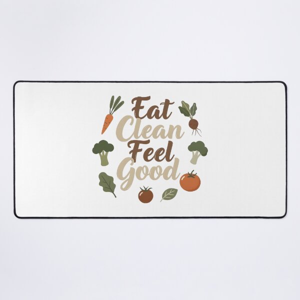 Item preview, eat clean Feel Good designed and sold by Uglyandcute.