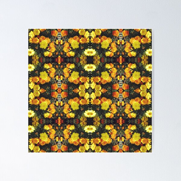 Item preview, Marigolds designed and sold by My Little Art Bubble.