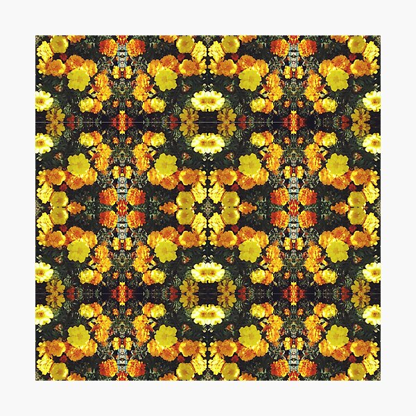 Item preview, Marigolds designed and sold by My Little Art Bubble.