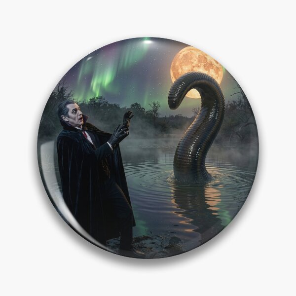 Item preview, A Giant Leech Threatens to Drain Dracula designed and sold by Tridentulus.