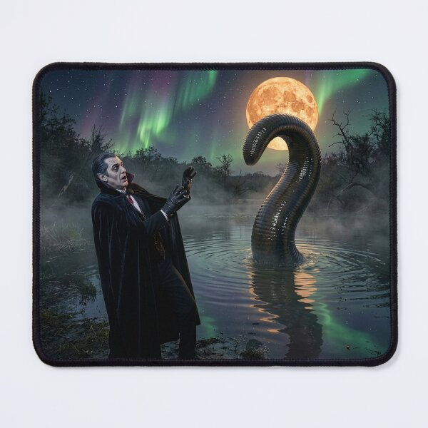Item preview, A Giant Leech Threatens to Drain Dracula designed and sold by Tridentulus.