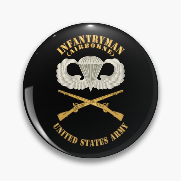 Item preview, Army - Infantryman w Airborne Badge - Br X 300 designed and sold by Military Insignia Products.